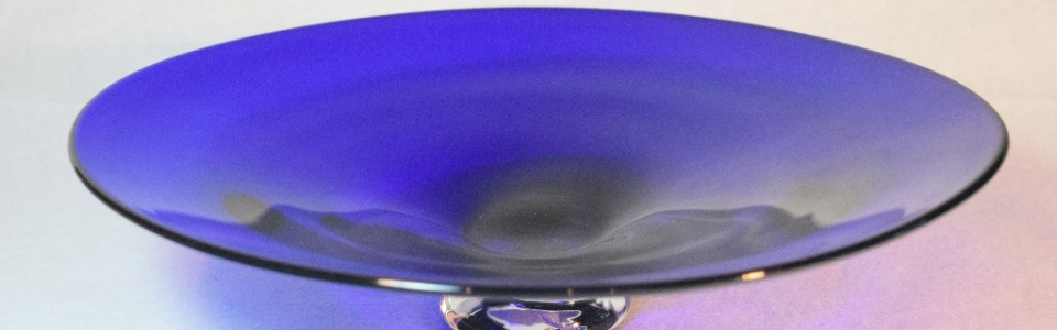 Dark Blue Platter